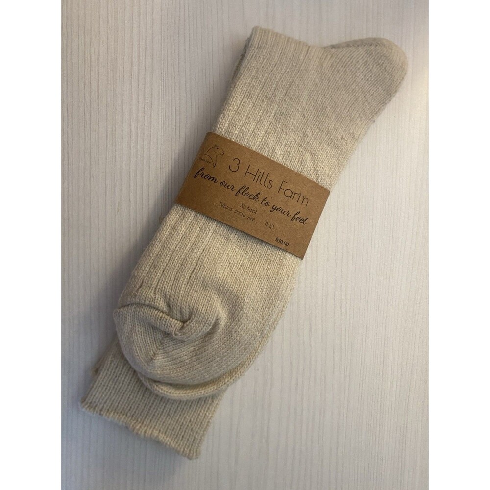 Cheviot Wool Boot Socks Made In Nashville Sz Men’s XL 11-14